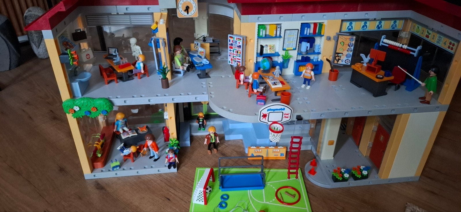 Playmobil 4324 school geen doos, Ophalen of Verzenden