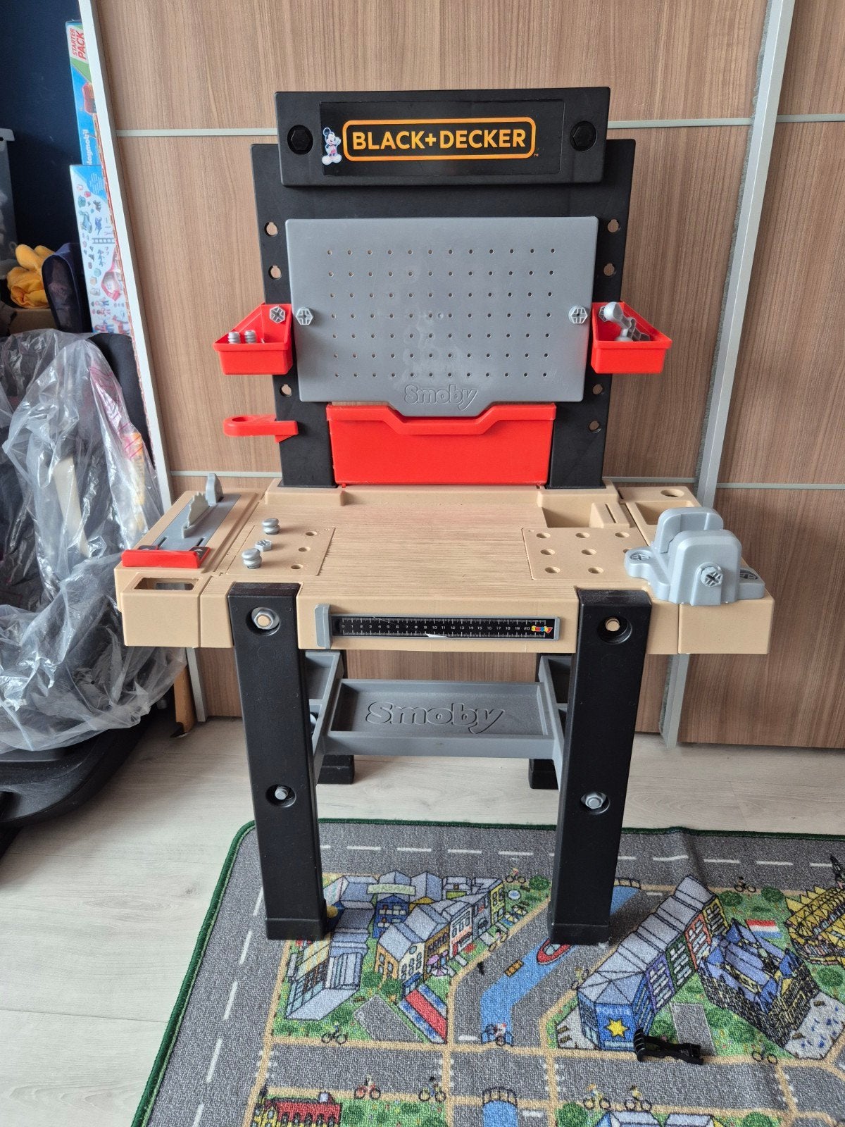 Black+Decker Smoby Werkbank voor Kinderen, Ophalen, Zo goed als nieuw, Knutselen