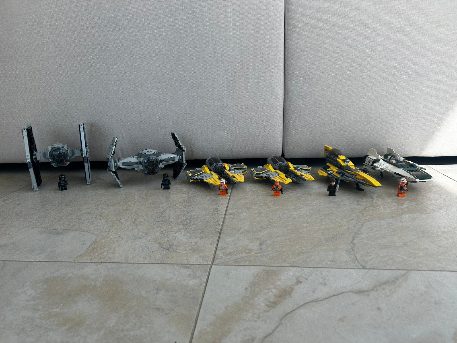 Lego star wars starfighters, Star Wars, Lego, Overige typen, Ophalen of Verzenden