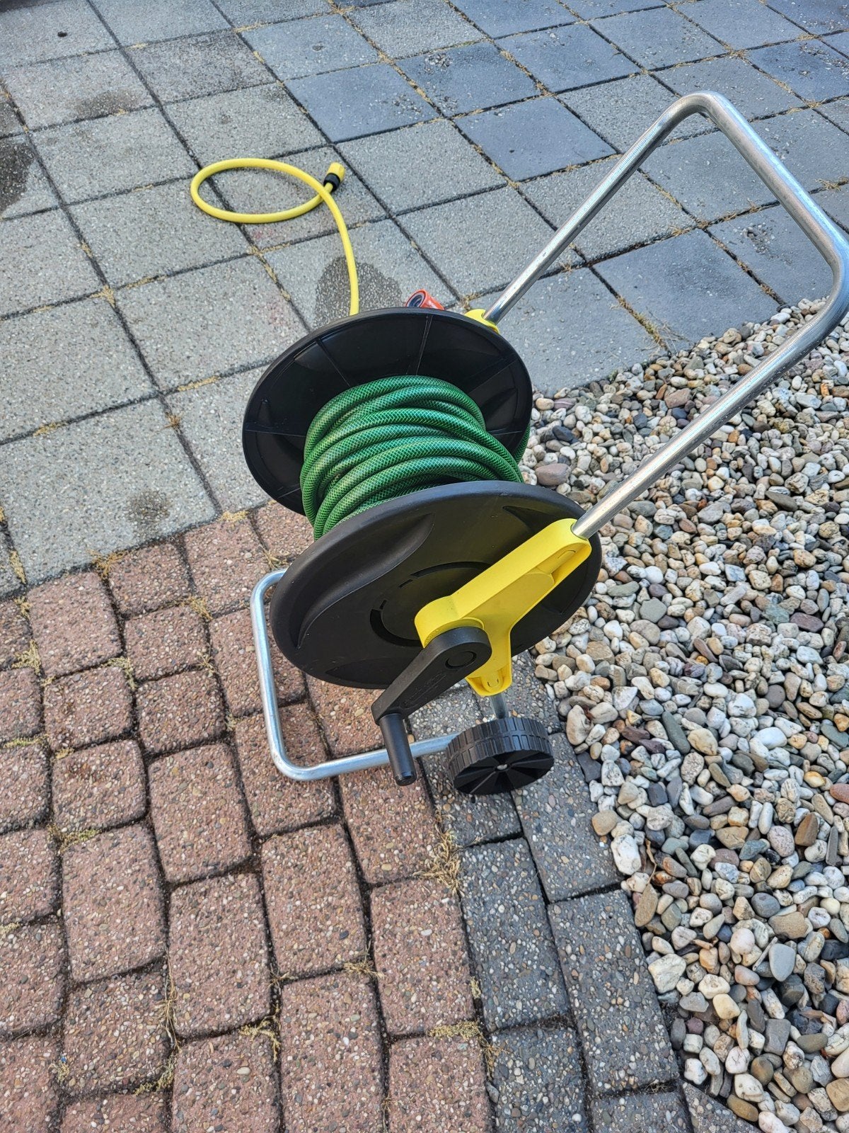 slangenwagen, Tuin en Terras, Ophalen of Verzenden, Tuinslanghaspel