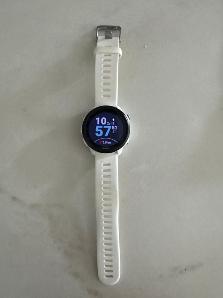 Garmin Forerunner 245 Music - wit. Incl bandjes., Wit, Ophalen of Verzenden, Android, Afstand
