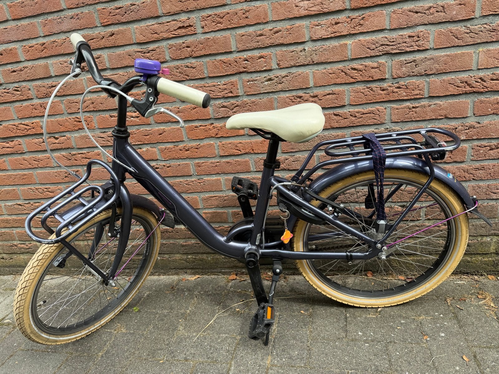 Batavus Meisjesfiets 20 inch met voordrager - Gebruikt, Fietsen en Brommers, Fietsen | Dames | Damesfietsen, Ophalen, Terugtraprem