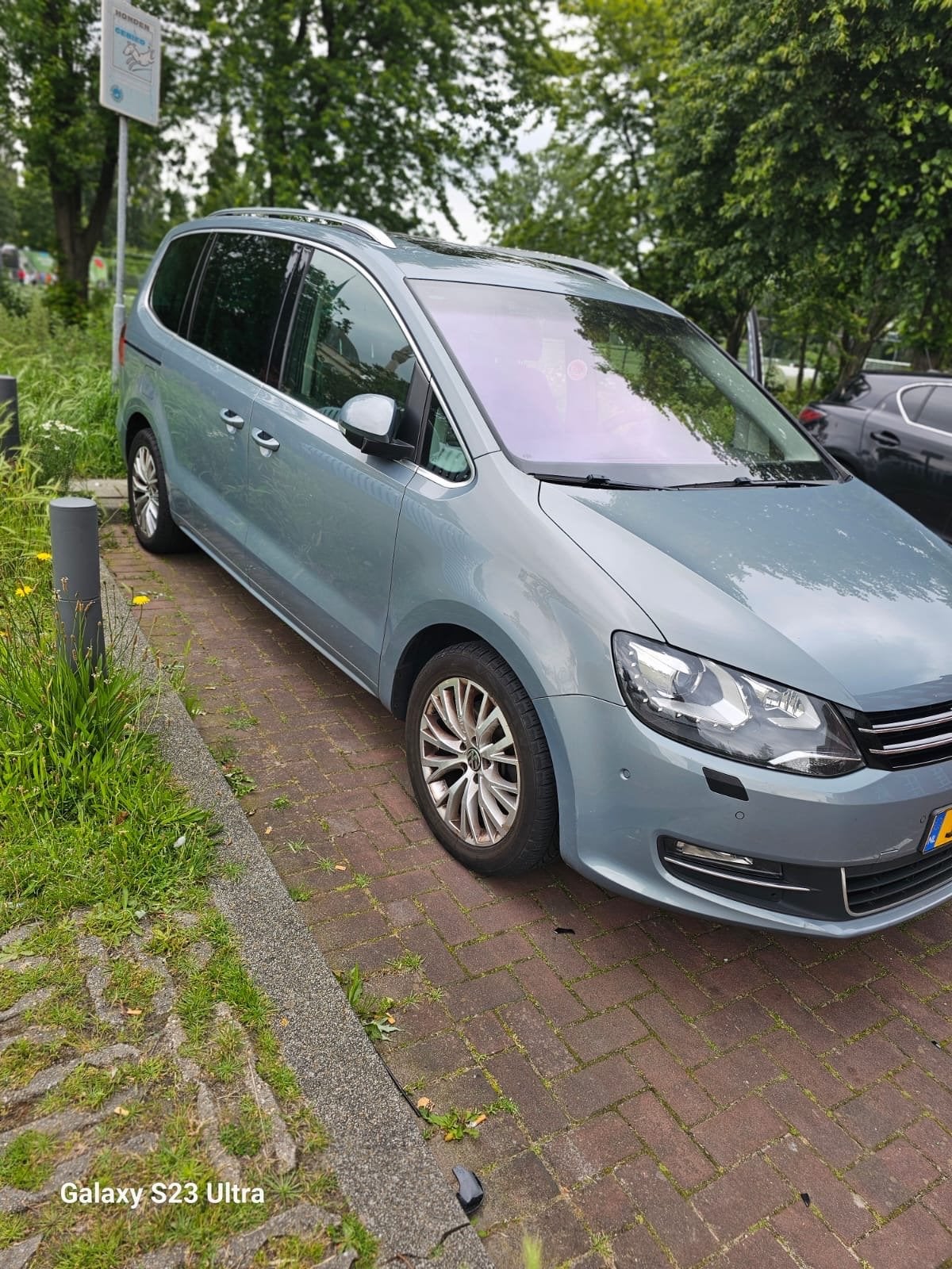 Volkswagen Sharan 2.0 TSI 147KW DSG 2012 Grijs, Auto's, Volkswagen, Grijs, Particulier, 102 €/maand, 750 kg
