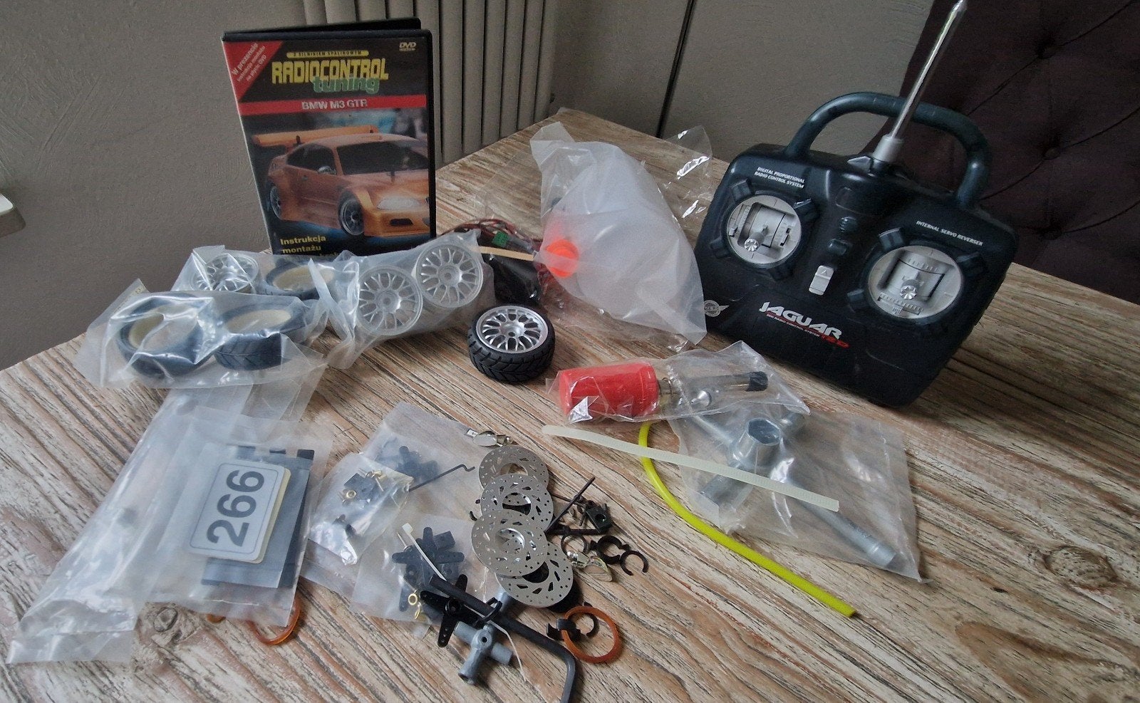 RC Auto BMW M3 GTR - Project met alle toebehoren, Ophalen, Gebruikt, Schaal 1:10, Auto onroad