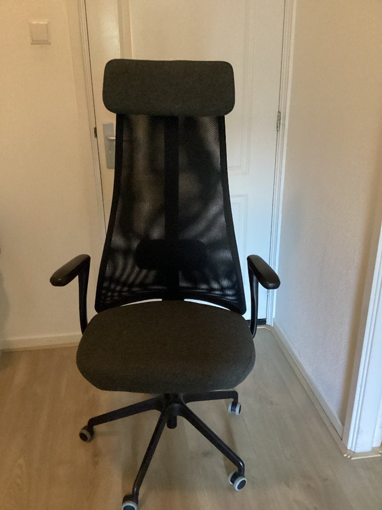Bureaustoel JÄRVFJÄLLET, Huis en Inrichting, Bureaustoelen, Ophalen, Gebruikt, Grijs, Bureaustoel