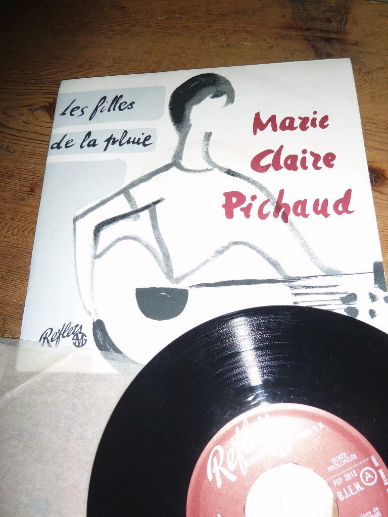 EP MARIE CLAIRE PICHAUD les filles de la pluie 1963, Cd's en Dvd's, Vinyl Singles, EP, EP, Ophalen of Verzenden