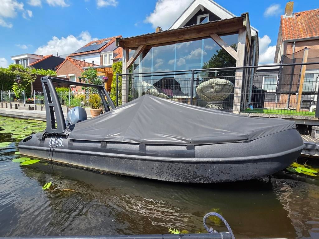 Whaly 435 boot met Yamaha 15 pk, Watersport en Boten, Vis- en Consoleboten, Ophalen, Kunststof, 4 m, 15 pk