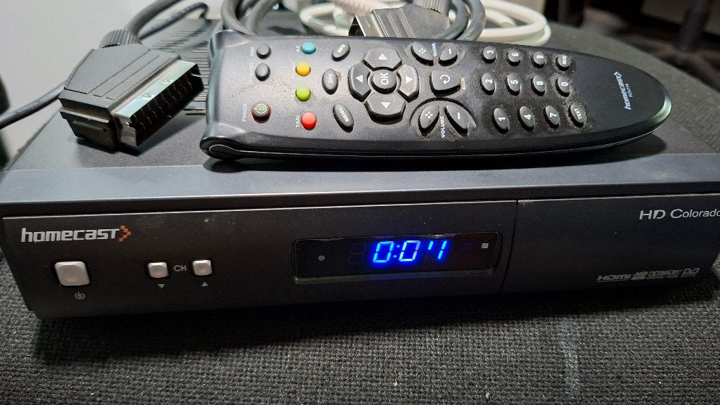 HomeCast HD Colorado-ontvanger, Ophalen of Verzenden, Gebruikt, Decoder