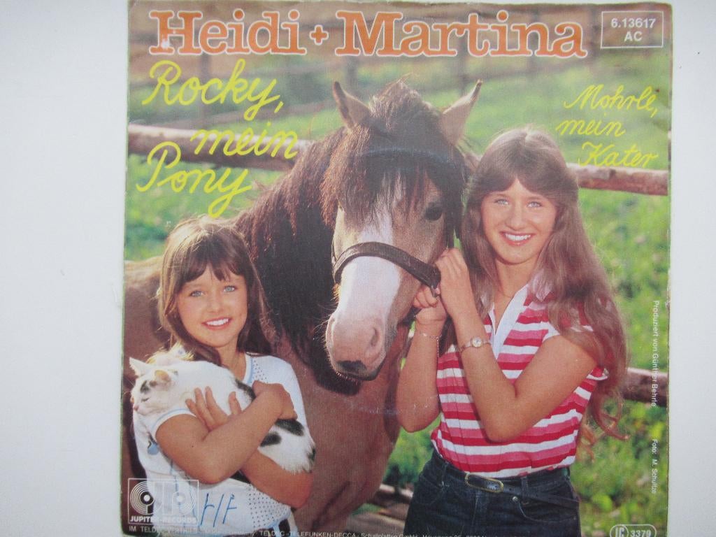 HEIDI + MARTINA # ROCKY,MEIN PONY /MOHRE, MEIN KATER., Cd's en Dvd's, Vinyl | Nederlandstalig, Ophalen of Verzenden, Zo goed als nieuw