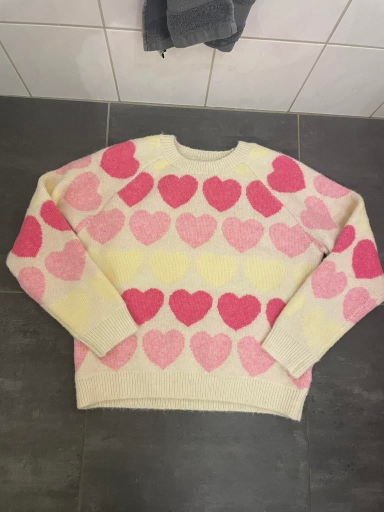 Trui Dames. Nieuw. Hartjes., Kleding | Dames, Truien en Vesten, Ophalen of Verzenden, Zo goed als nieuw