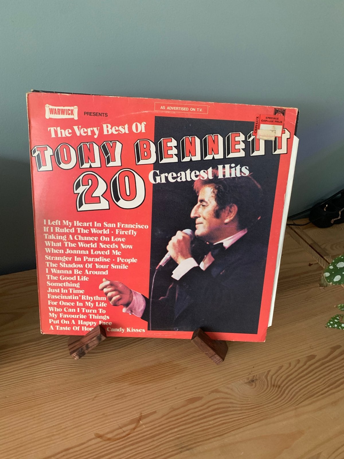 Tony Bennett - The Very Best Of 20 Greatest Hits LP, Ophalen of Verzenden, Gebruikt, 12 inch