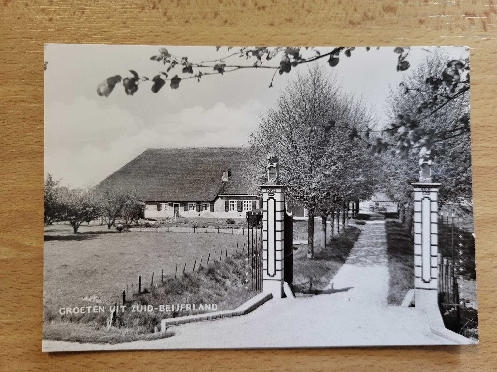 ansicht ZUID BEIJERLAND, Ophalen of Verzenden, Voor 1920, Zuid-Holland