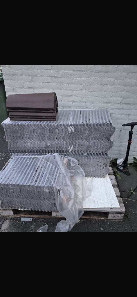 Dakpan sneldek, Ophalen, Nieuw, 5 tot 10 m², Dakpannen