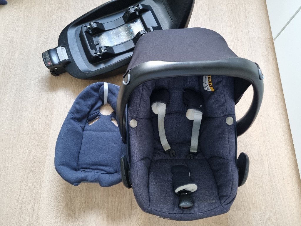 Isofix 2wayfix en Pebble Plus