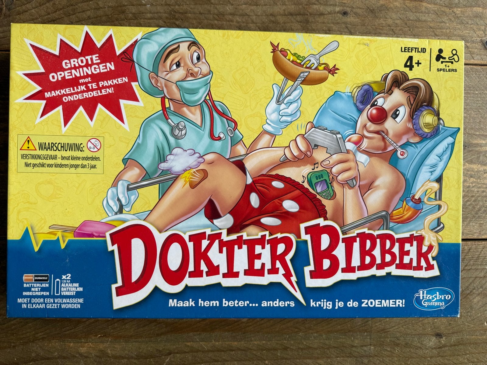 Dokter Bibber - Compleet en Goed Werkend, Een of twee spelers, Ophalen of Verzenden, Gebruikt