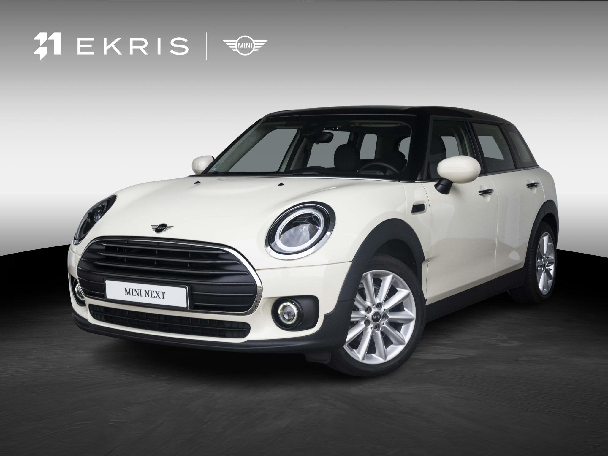 MINI Clubman One Classic + Business Edition + Apple Carplay, Auto's, Stof, Gebruikt, Wit, Handgeschakeld