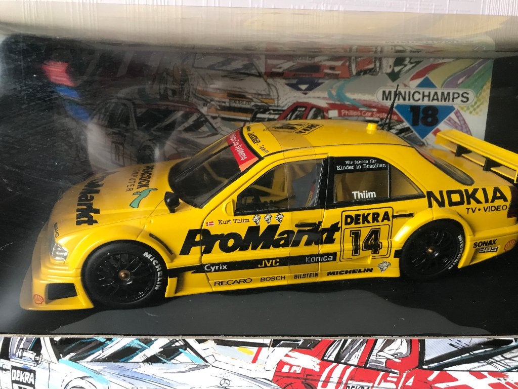 Mercedes DTM 1:18 UT-Models, Hobby en Vrije tijd, Modelauto's | 1:18, Ophalen of Verzenden, Zo goed als nieuw, Auto, UT Models