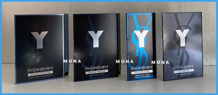 Y set 4 parfum samples proefjes testers monsters, Verzenden, Nieuw