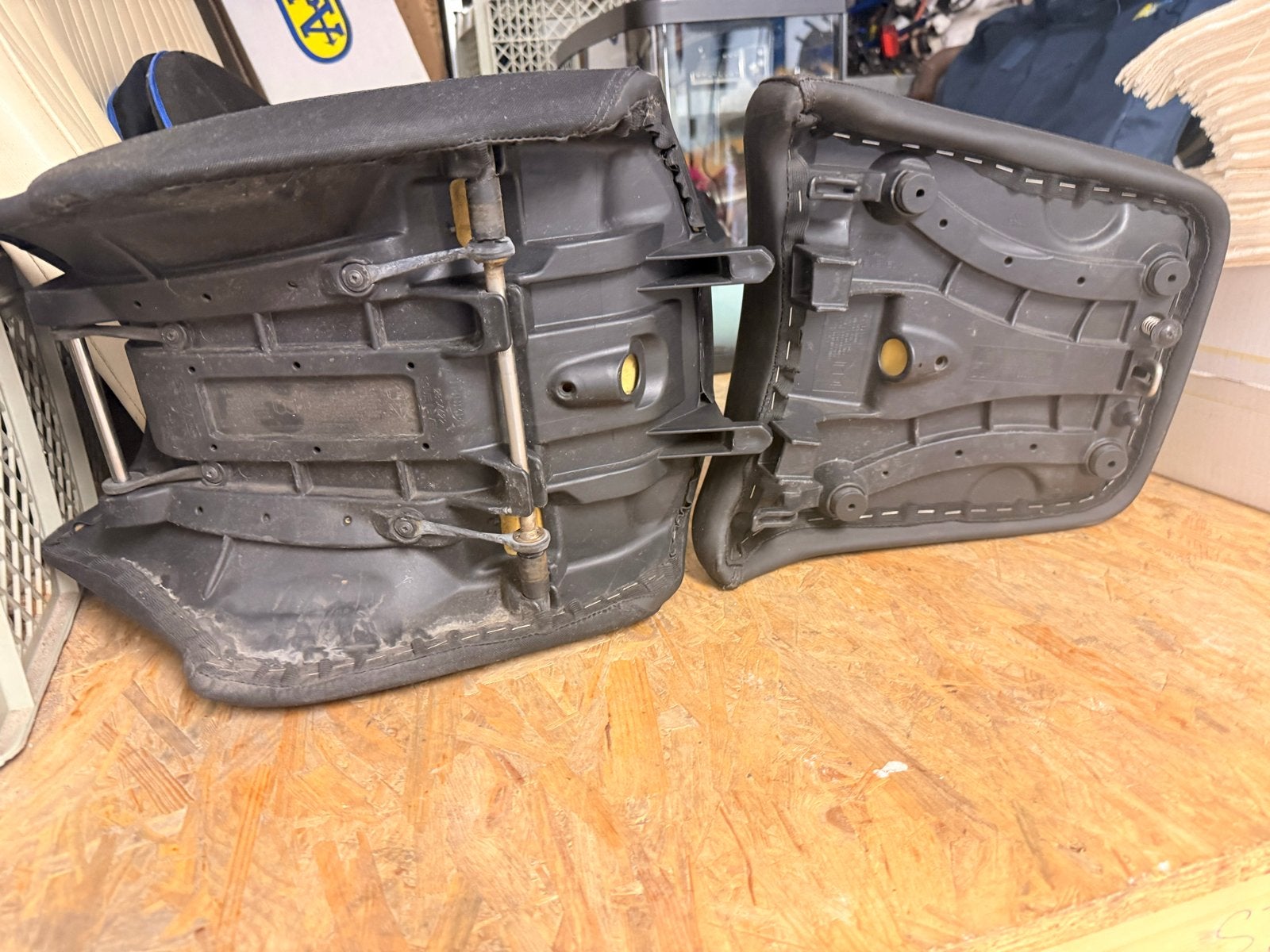 Motorfiets Zadelset - Voor en Achter Triumph 1200, Motoren, Onderdelen | Overige, Ophalen, Gebruikt
