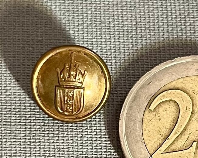 Uniformknoop van Gemeente Vervoerbedrijf Amsterdam, Ophalen of Verzenden, Gebruikt, Tram, Overige typen