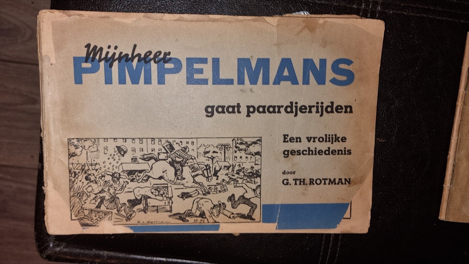 Mijnheer Pimpelmans gaat paardrijden - G. Th. Rotman, Ophalen of Verzenden, Gelezen, G. Th. Rotman