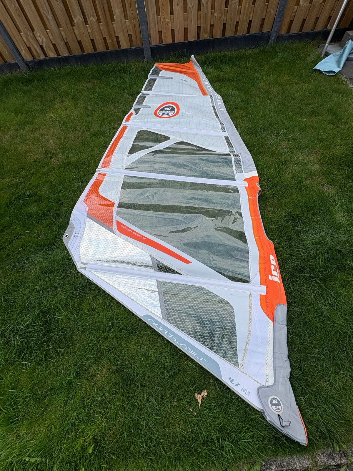 North Sails Ice 4.7 windsurfzeil, Ophalen, Zo goed als nieuw, Overige typen