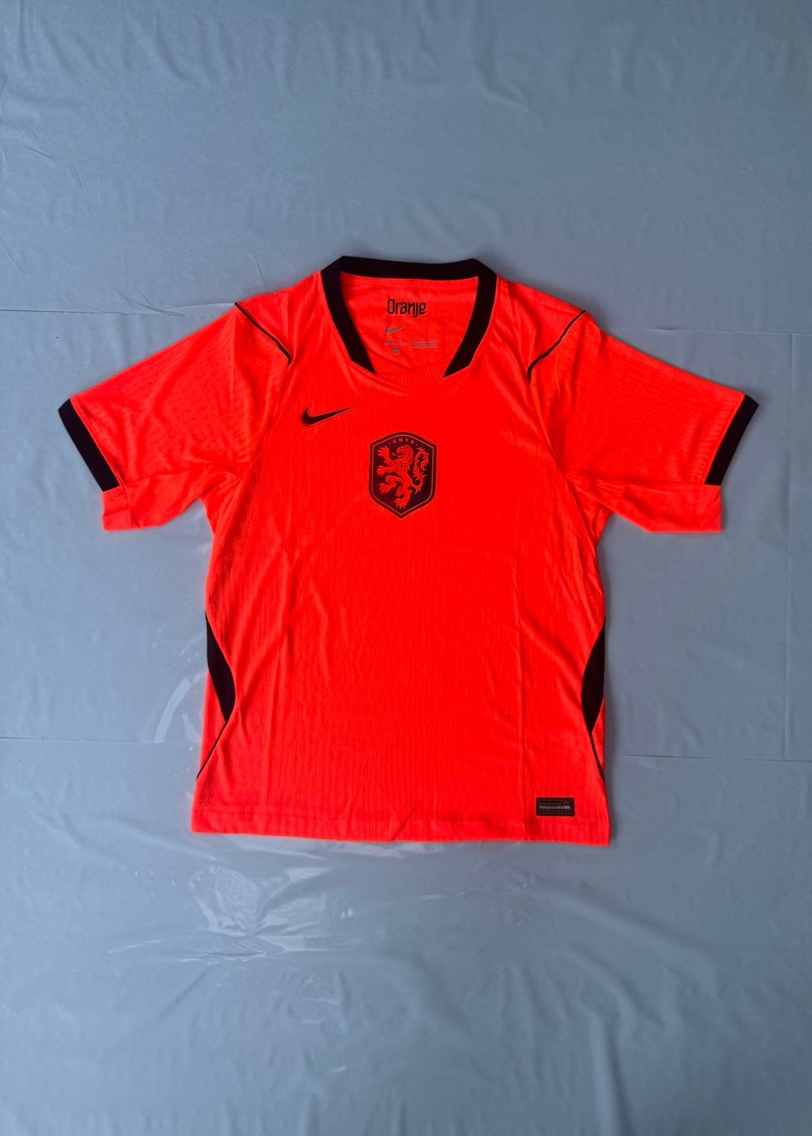 Nederlands elftal WK shirt player edition | Maat S, Oranje, Ophalen of Verzenden, Zo goed als nieuw, Voetbal