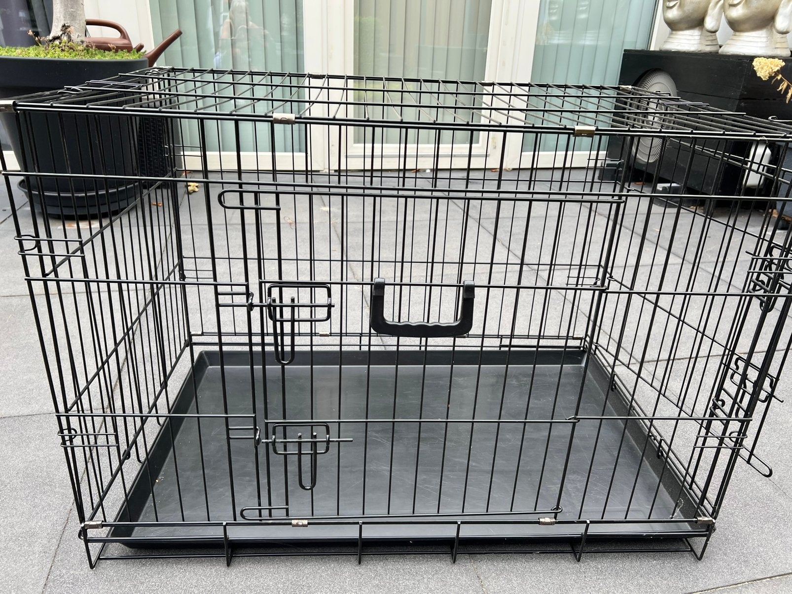 Honden bench XL, Dieren en Toebehoren, Hondenhokken, Ophalen, 65 tot 100 cm, Hondenhok, Zo goed als nieuw