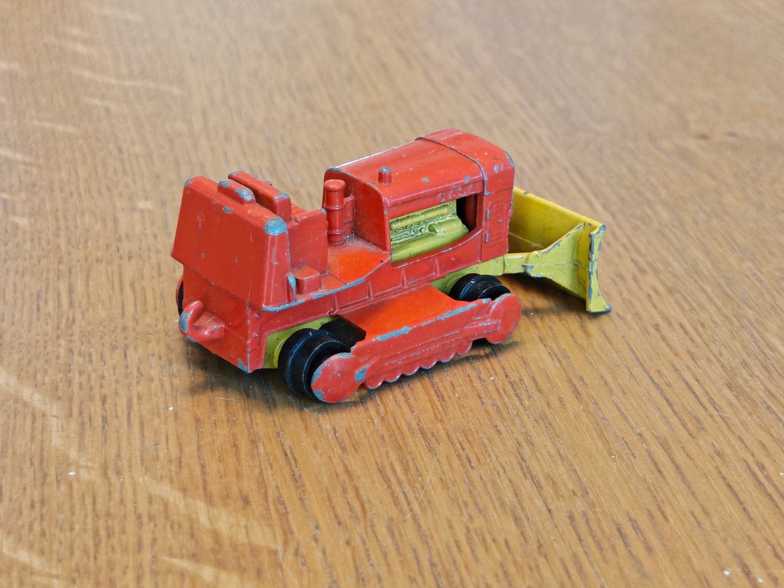 Matchbox Case Tractor, Hobby en Vrije tijd, Modelauto's | Overige schalen, Ophalen of Verzenden, Zo goed als nieuw