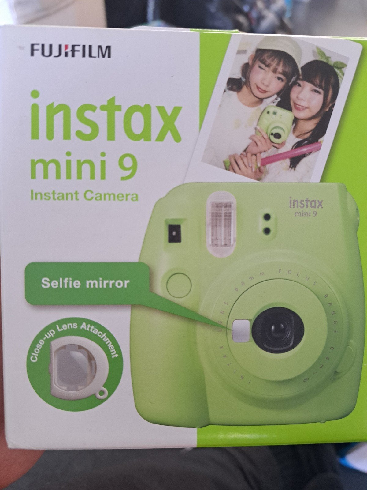 Nieuwe Fujifilm Instax Mini 9 Instant Camera - Lime Green, Ingebouwde flitser, Nieuw, Instant camera, Ophalen of Verzenden