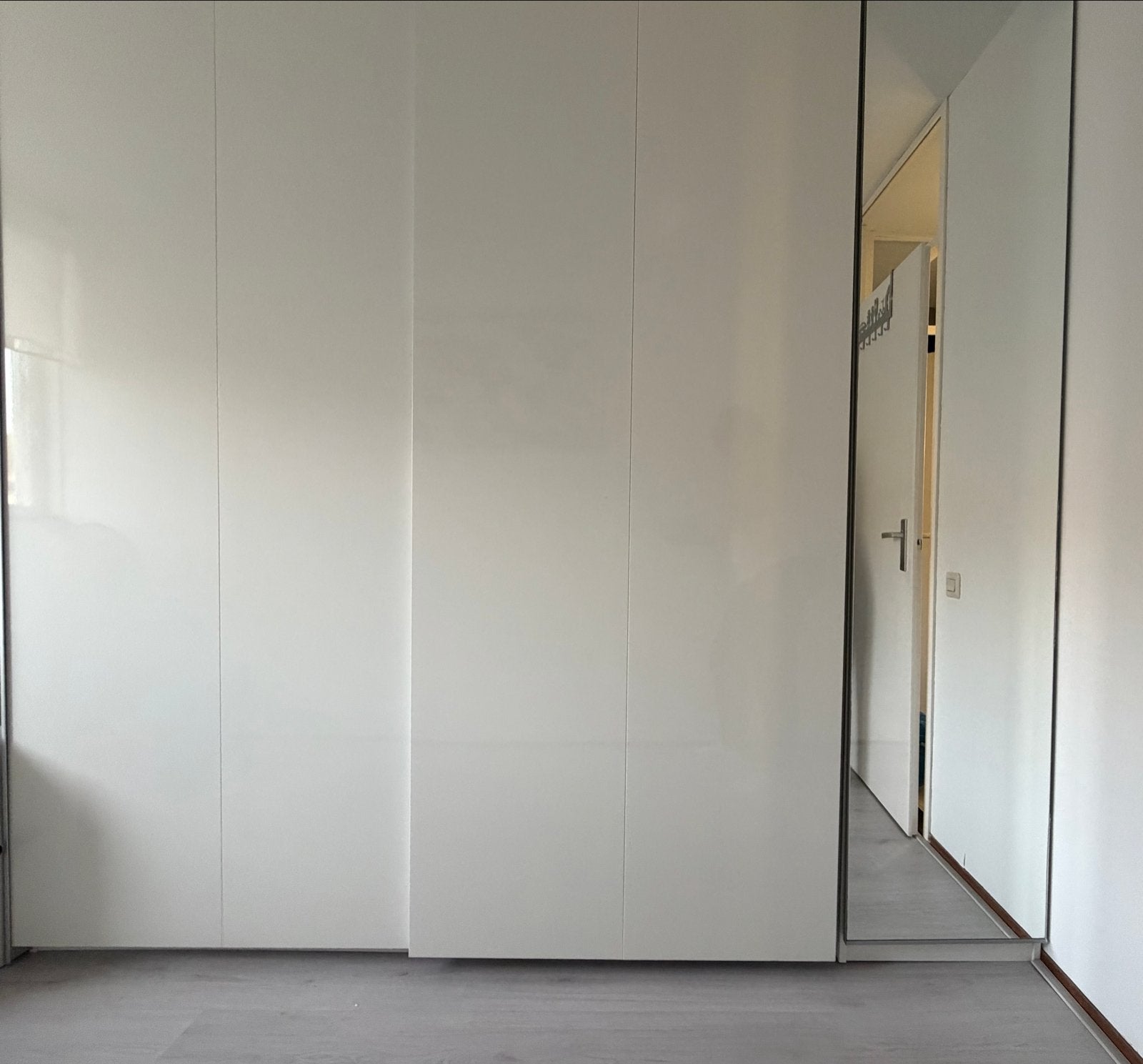 Pax kast met spiegeldeur 2.50 meter breed, Huis en Inrichting, Overige materialen, Gebruikt, 200 cm of meer, Ophalen of Verzenden
