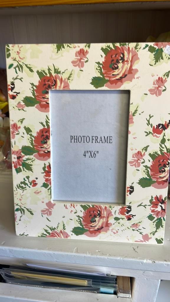 Fotolijst rozen, Ophalen of Verzenden, Zo goed als nieuw