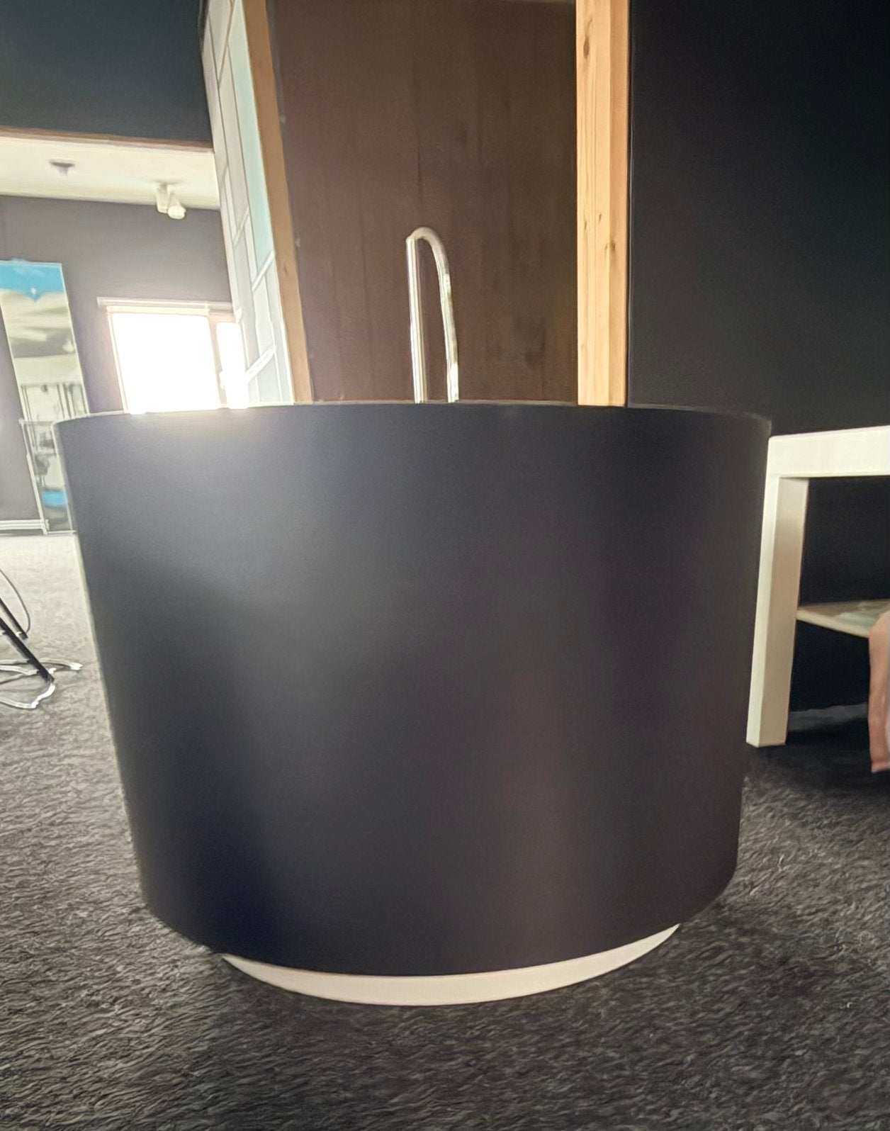 Grote ronde hanglamp, Ophalen, Zo goed als nieuw, Rond, Hanglamp