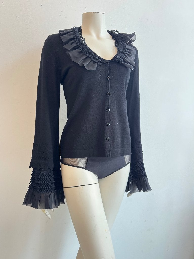 Escada wollen vest 40, Kleding | Dames, Ophalen of Verzenden, Zo goed als nieuw, Maat 38/40 (M)