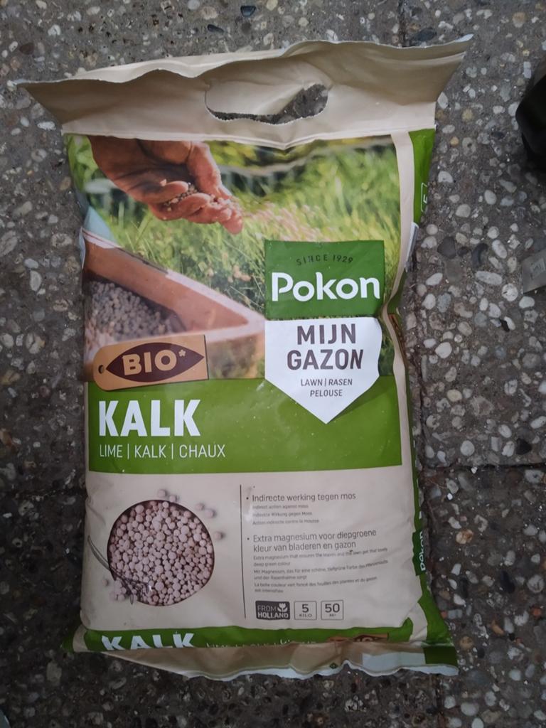 Pokon Bio Kalk - 5kg, Ophalen, Tuinaarde