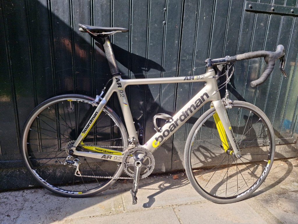 Boardman AIR 9.2 Elite Racefiets - XL - Aero - Triatlon, 28 inch, Gebruikt, Carbon, 57 tot 61 cm