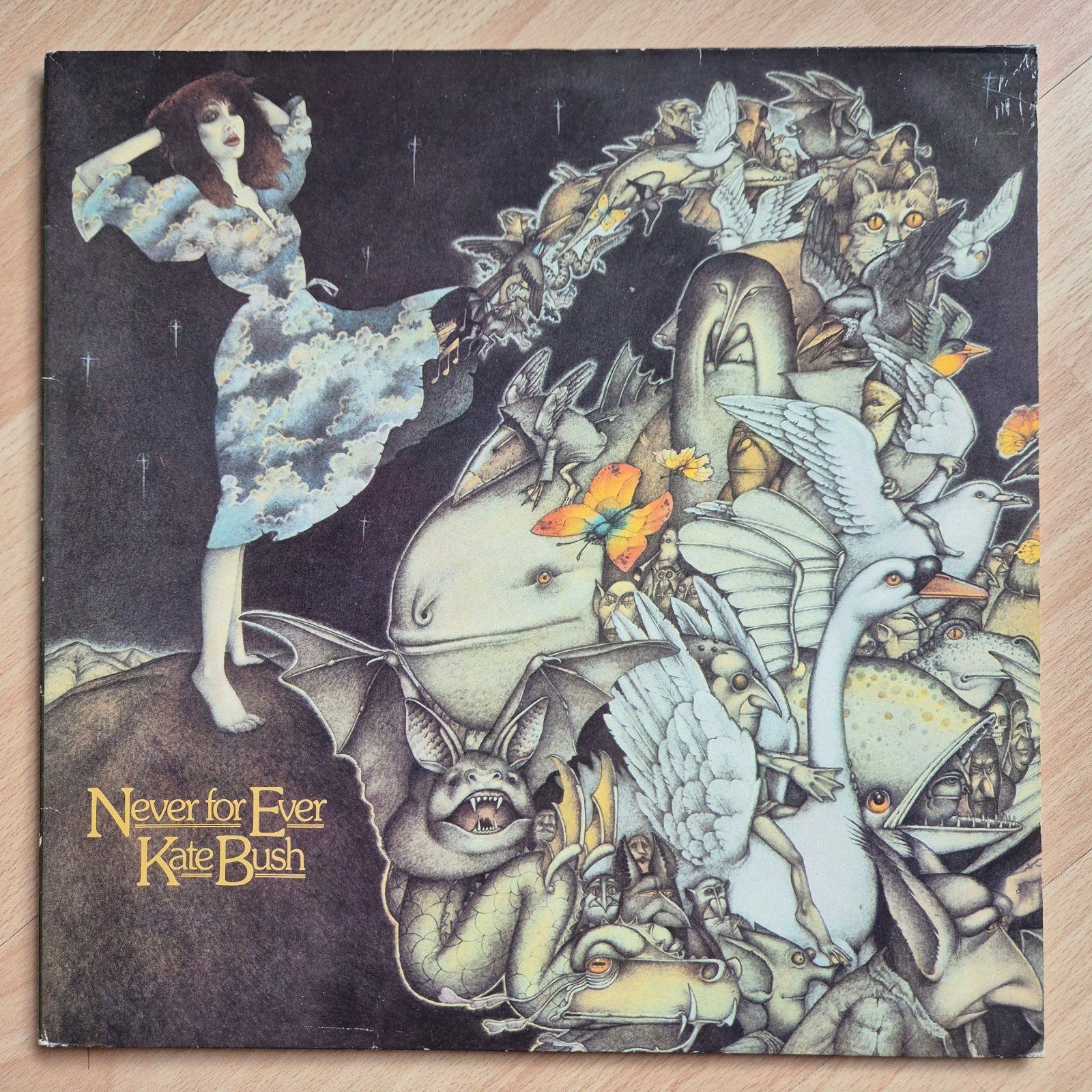 Kate Bush Never For Ever EMI NL VG++ / VG+, Cd's en Dvd's, LP, Ophalen of Verzenden, Zo goed als nieuw, 12 inch