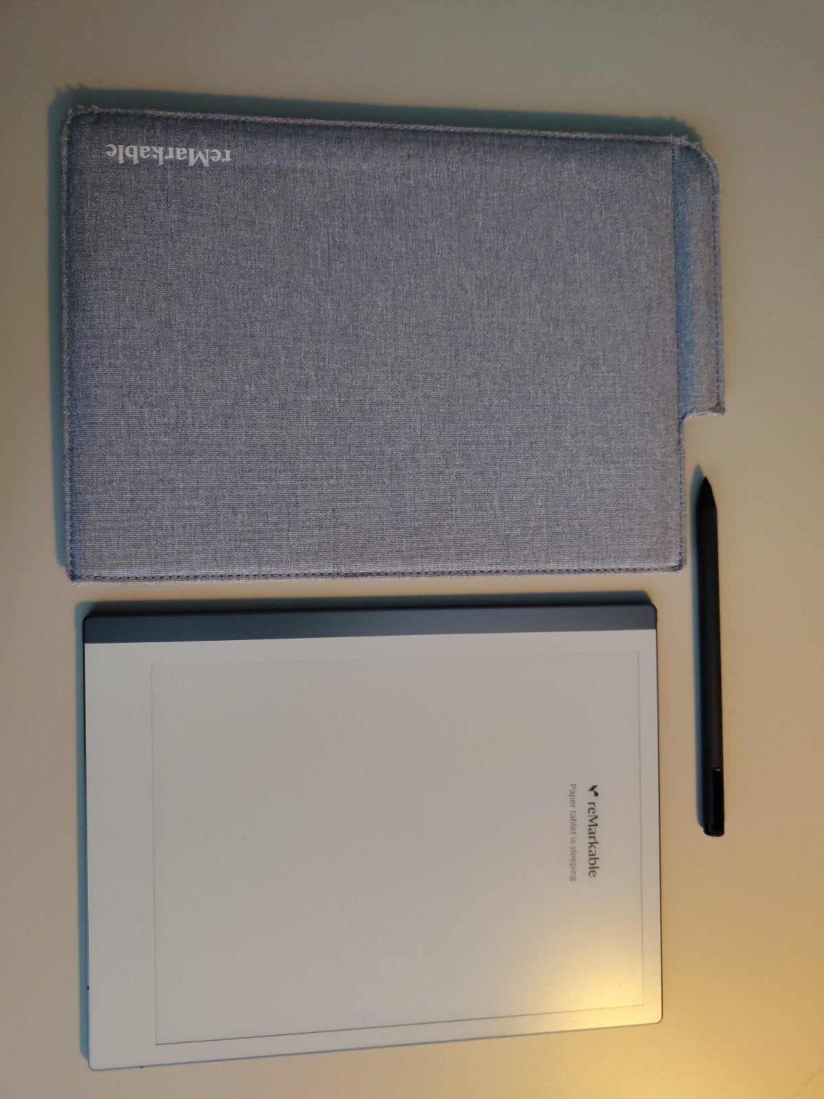 reMarkable 2 Paper Tablet met Marker Plus en Folio, Ophalen of Verzenden, Zo goed als nieuw, ReMarkable, Touchscreen