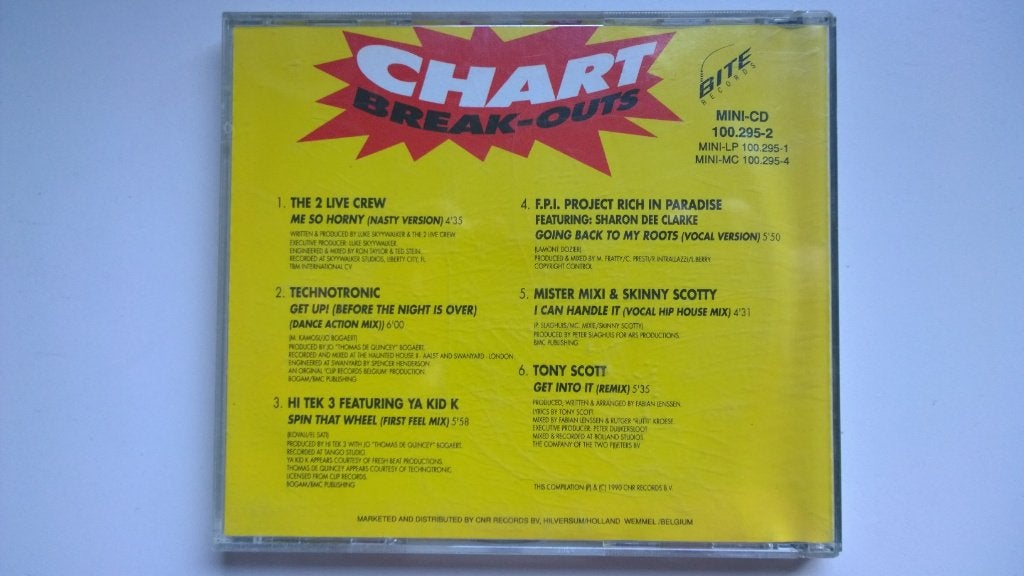 Chart Break Outs, Ophalen of Verzenden, Zo goed als nieuw, Pop