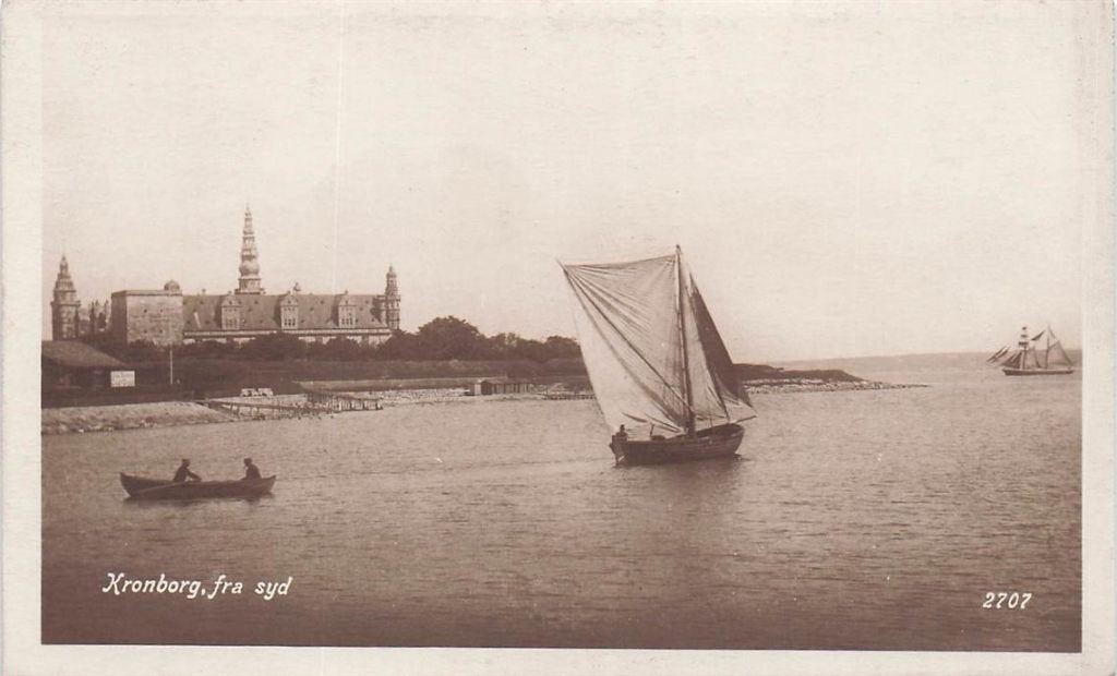 702-460-035 Kronborg Fra Syd, Ophalen of Verzenden, Voor 1920, Overig Europa