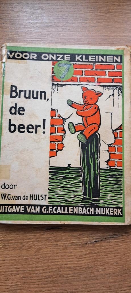 3 Oude kinderboeken van W.G. van de Hulst, Ophalen of Verzenden