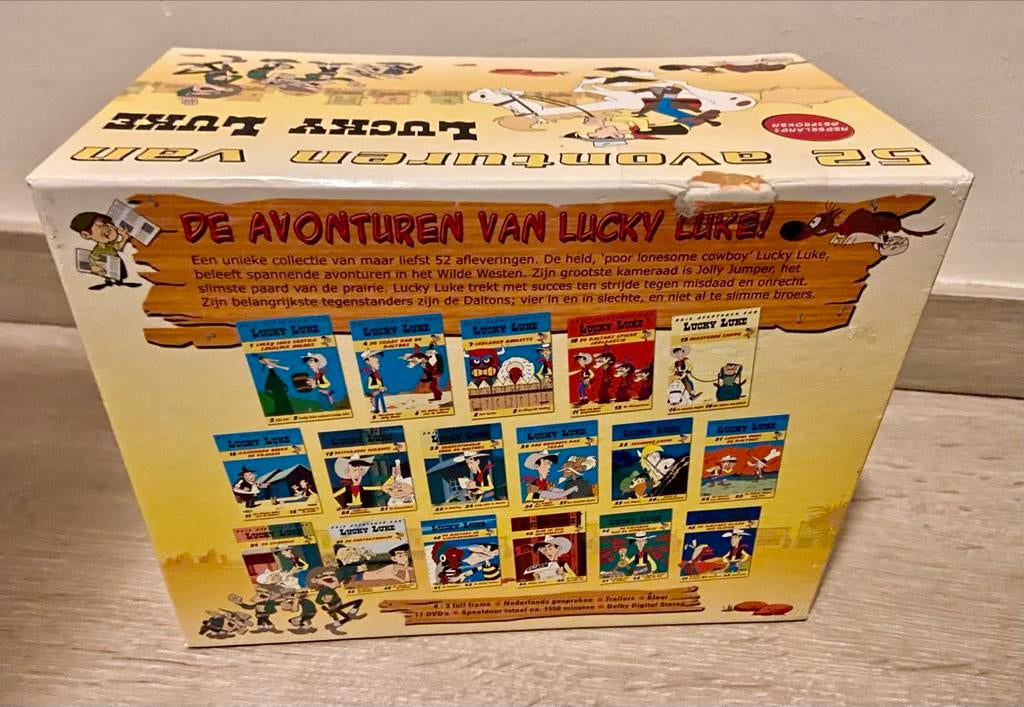 De Nieuwe Avonturen van Lucky Luke 17 DVD-BOX, Europees, Tekenfilm, Alle leeftijden, Boxset