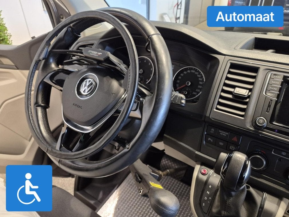 Volkswagen Transporter (bj 2017, automaat), Auto's, Volkswagen, Automaat, Stof, Gebruikt, 1984 cc