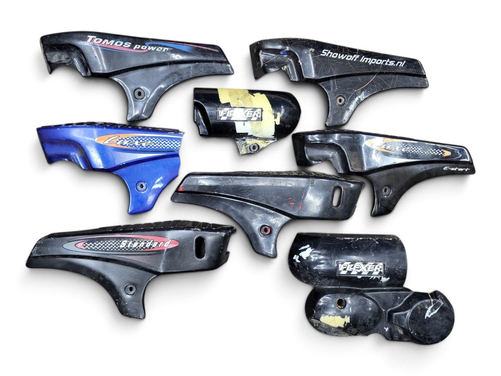8x Tomos zijkap voor €10, Motoren, Ophalen of Verzenden, Tomos, Tomos, Tomos