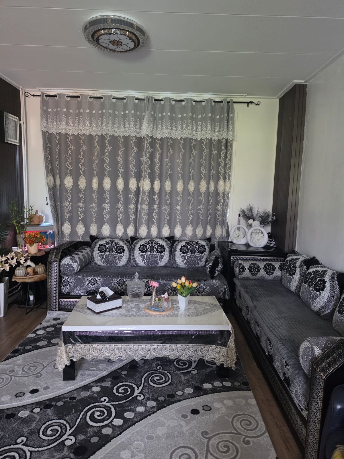Complete en stijlvolle meubelset (zithoek, eethoek, tv-meube, Ophalen of Verzenden
