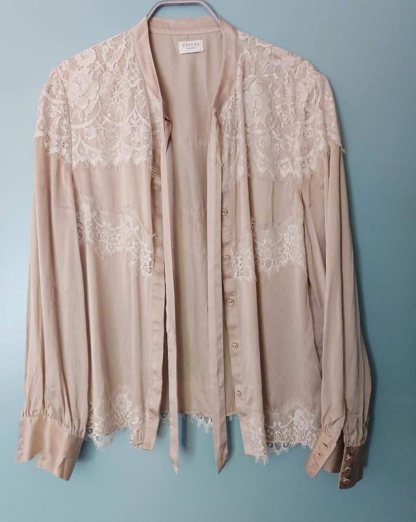 blouse van Stroke  Amsterdam 44, Verzenden, Maat 42/44 (L), Zo goed als nieuw, Roze