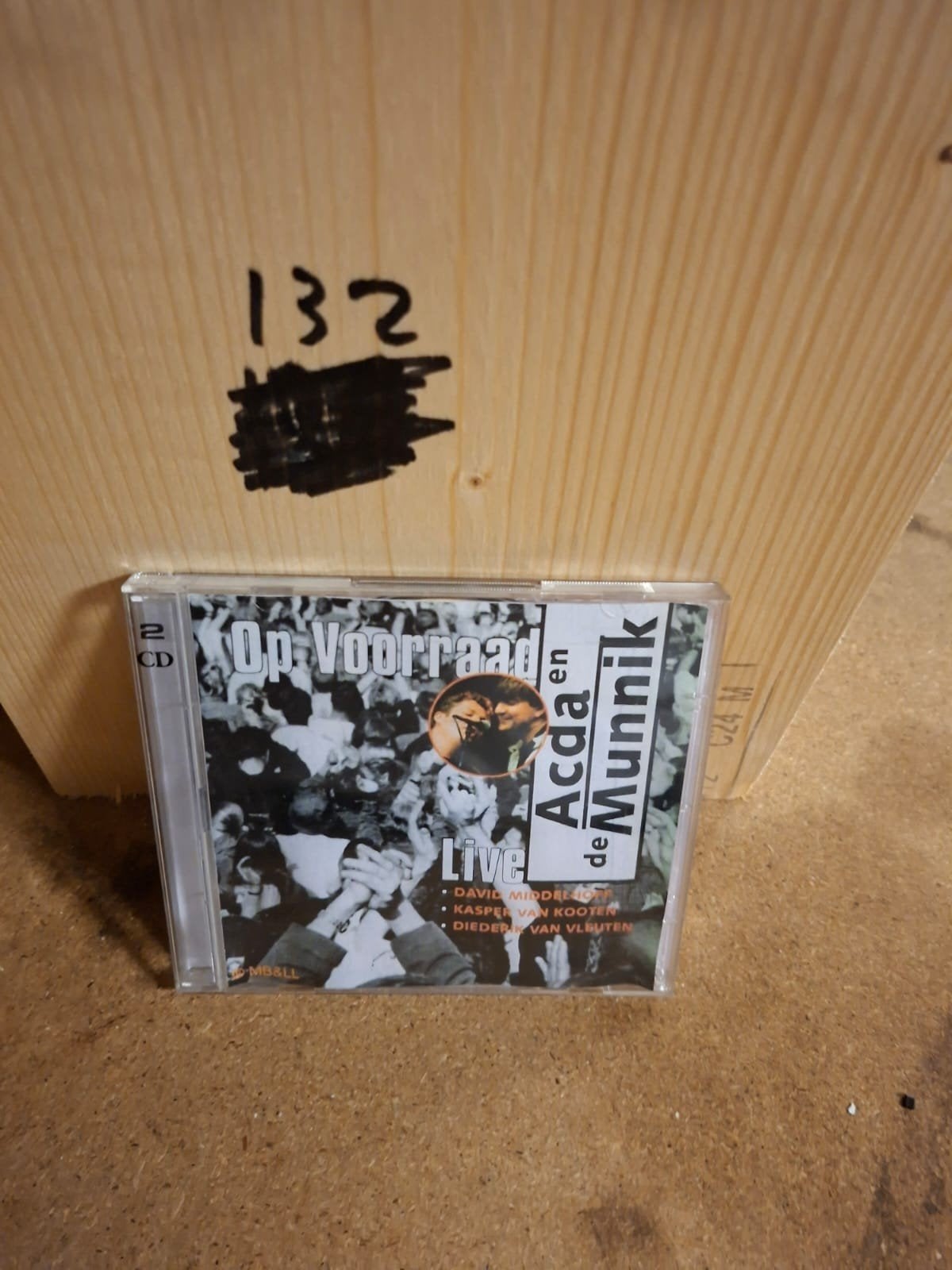 Acda en de Munnik - Live (2 CD), Gebruikt, Pop, Ophalen of Verzenden, Live-album