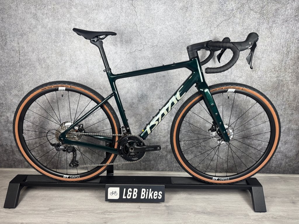 Nieuw! Isaac Torus Carbon Gravelbike Shimano GRX 2x12 Maat M
