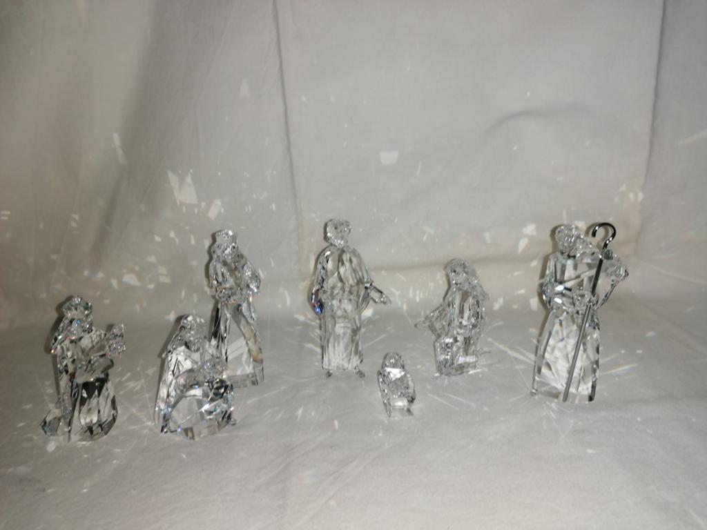 Swarovski kerstgroep zonder kerststal, Verzamelen, Swarovski, Ophalen of Verzenden, Figuurtje