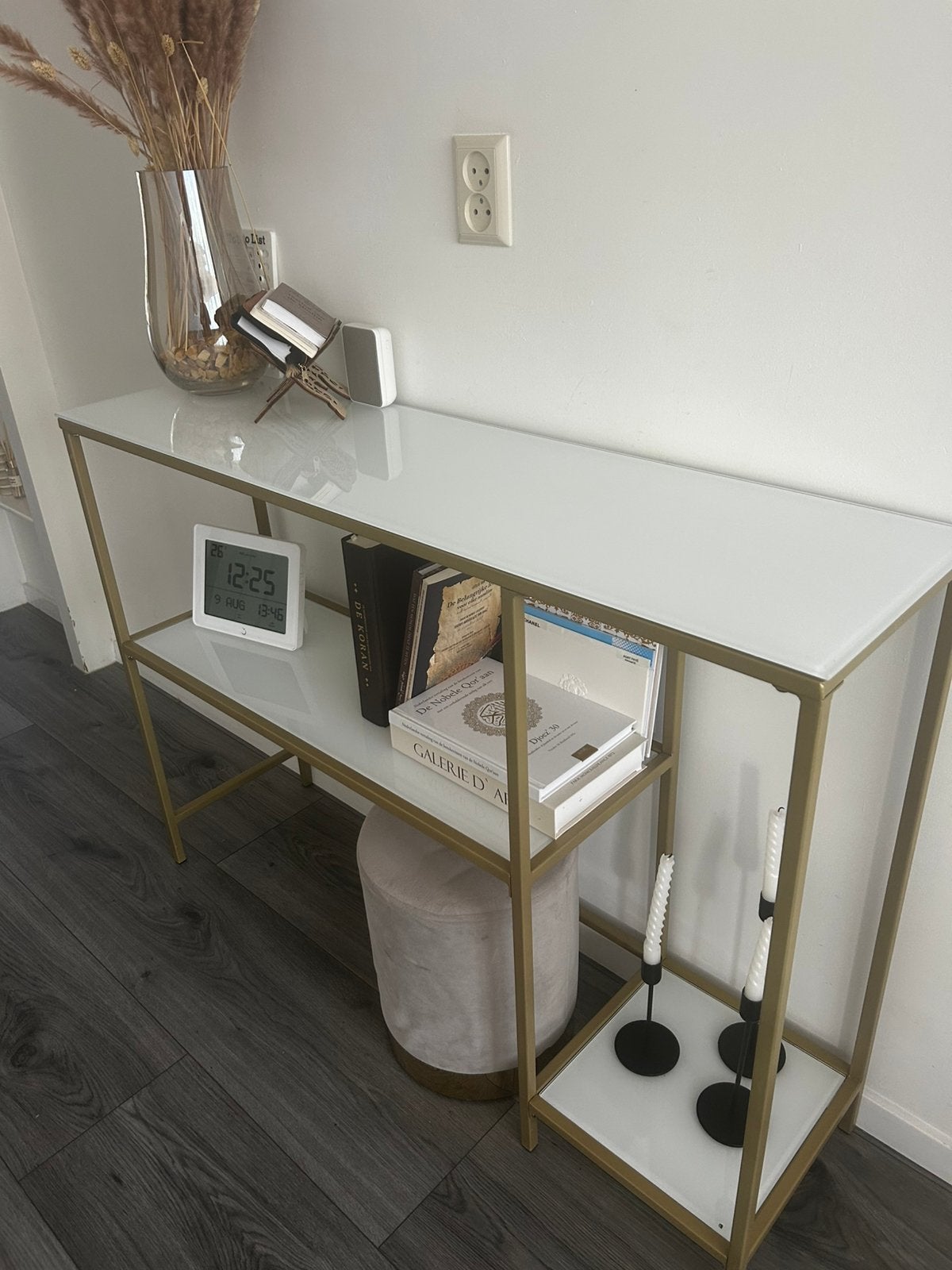 Sidetable, Ophalen, 100 tot 150 cm, Zo goed als nieuw, 25 tot 50 cm